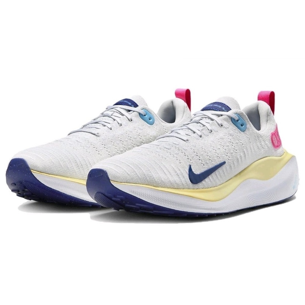 Nike ReactX Infinity Run 4 Photon Dust Saturn Gold Deep Royal DR2665-009 W 10
